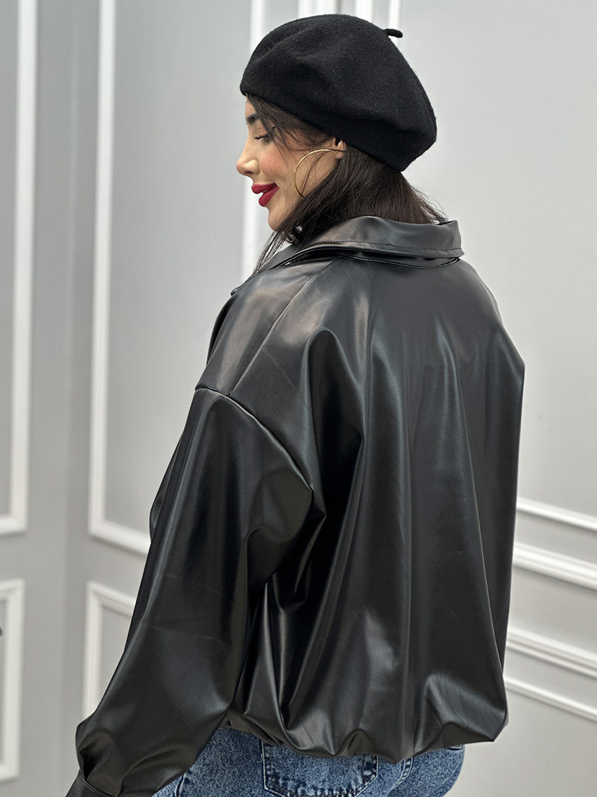 کت چرم مدل جونیور 3