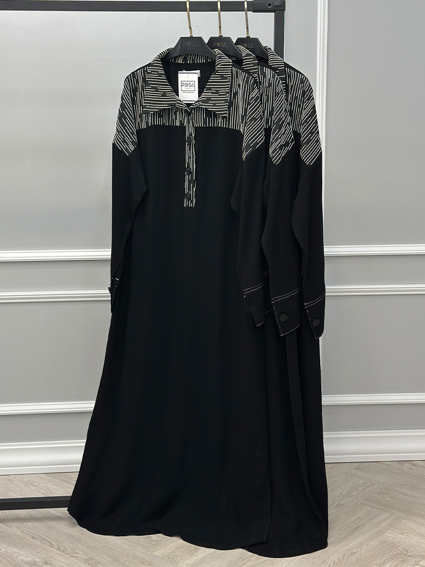 پیراهن مشکی الهه  3