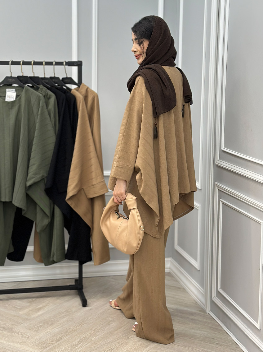 ست پانچ و شلوار نوران  1