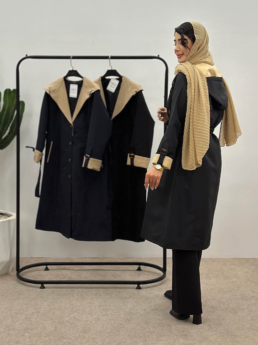 بارانی کلاهدار ناردین  2