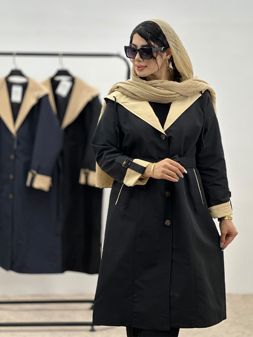 بارانی کلاهدار ناردین  3