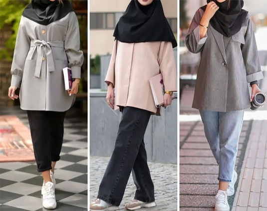 استایل دانشجویی دخترانه