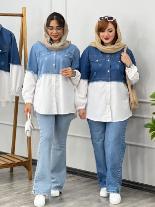 شومیز جین پارمیدا کد  : 375