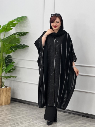 مانتو عبایی دلاویز کد : 468