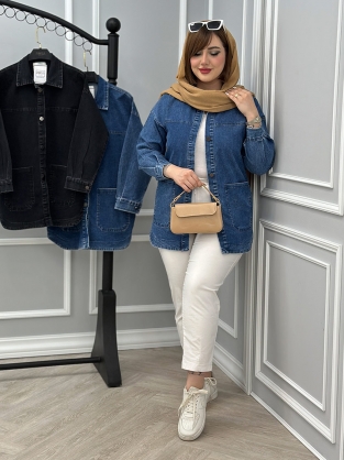 شومیز جین میکا کد : 2207