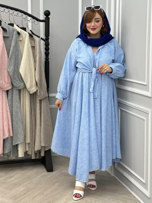 ست دو تیکه پرند کد : 2346