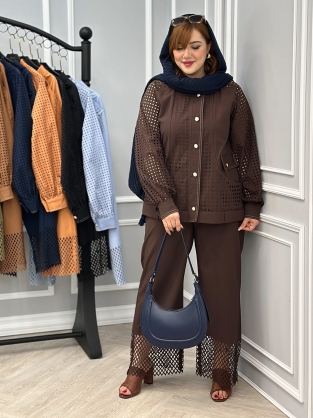 کت و شلوار هانیه کد : 2643