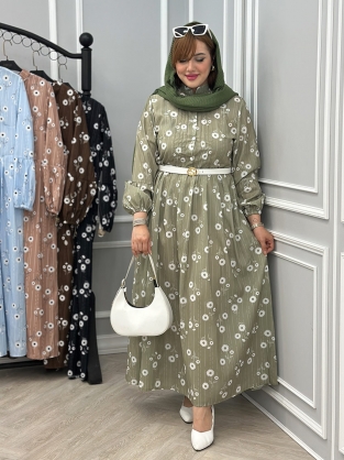 پیراهن برگ کد : 2646