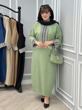 پیراهن رویه دار آویشن کد : 2694