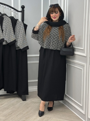 پیراهن رویه دار گلارین کد : 2703
