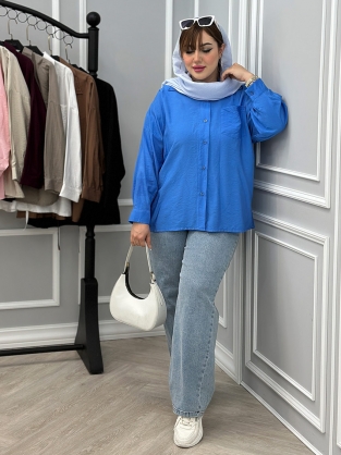 شومیز ویولت کد : 2719