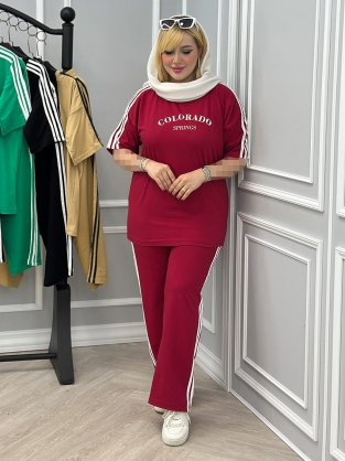 ست تیشرت و شلوار کولورا کد : 2870