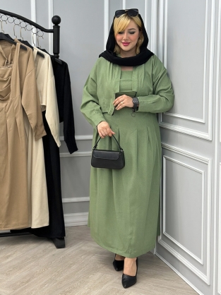 ست کراپ و پیراهن کاتوشا کد : 2913
