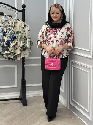 شومیز ساره کد : 3077