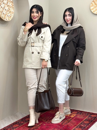 بارانی آستردار شیوا کد : 6018
