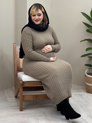 پیراهن بافت عسل کد : 6041