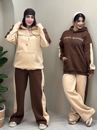 ست هودی و شلوار گود کد : 7003