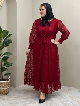 پیراهن دانتل کد : 7012