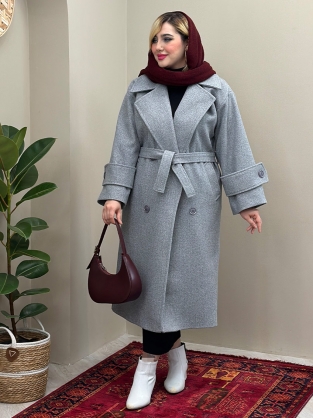 پالتو آستردار حنانه کد : 7019