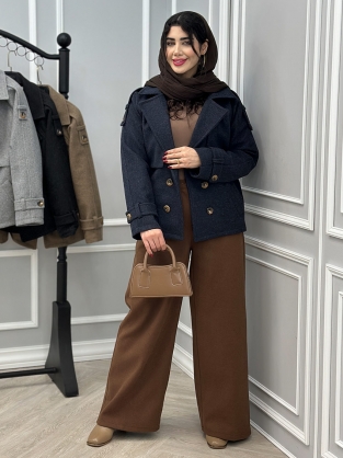 پالتو آستردار ماهارا کد : 8085