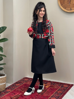 کت و سارافون گلنار کد : 9010