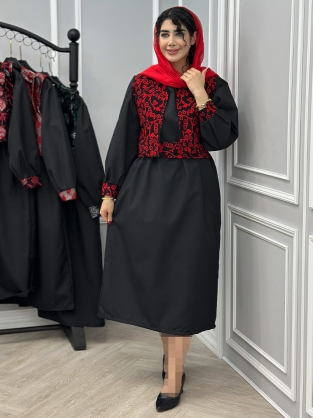 پیراهن ژیله دار ترنج کد : 10022