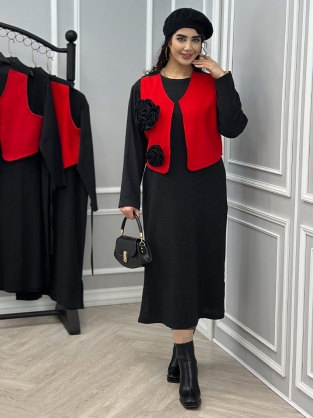 ست ژیله و پیراهن مارگاریت کد : 10129