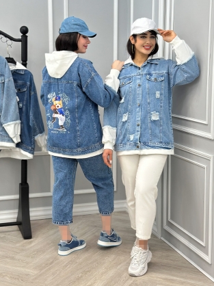 کت جین پونی کد : 10155