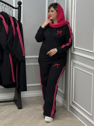 ست دو تیکه روبی کد : 10221