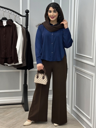 شومیز پری کارامل کد : 10345