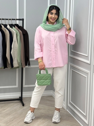 شومیز لینن کیانا کد : 10628