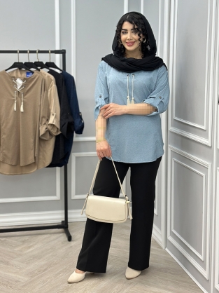 شومیز نخی رادین کد : 10745