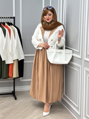 کت و دامن آلبورا کد : 10842