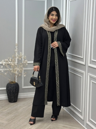 مانتو عبایی منصوره کد : 110307