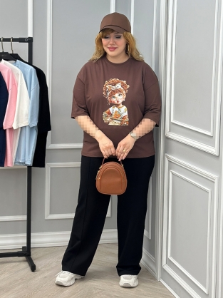 تیشرت نخ پنبه نودل کد : 110369