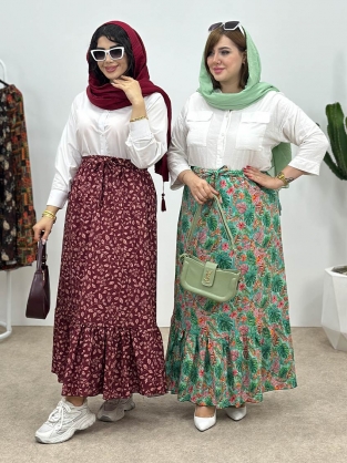 دامن گلسار کد : 110708