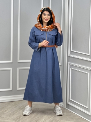 پیراهن جین ستایش کد : 110701